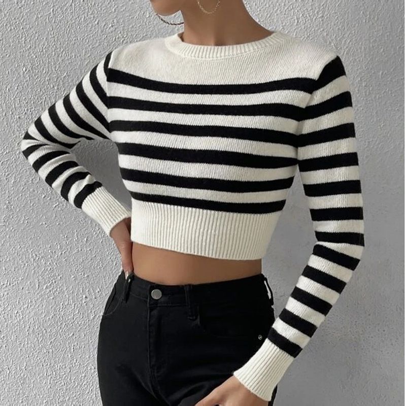 White and black stripes