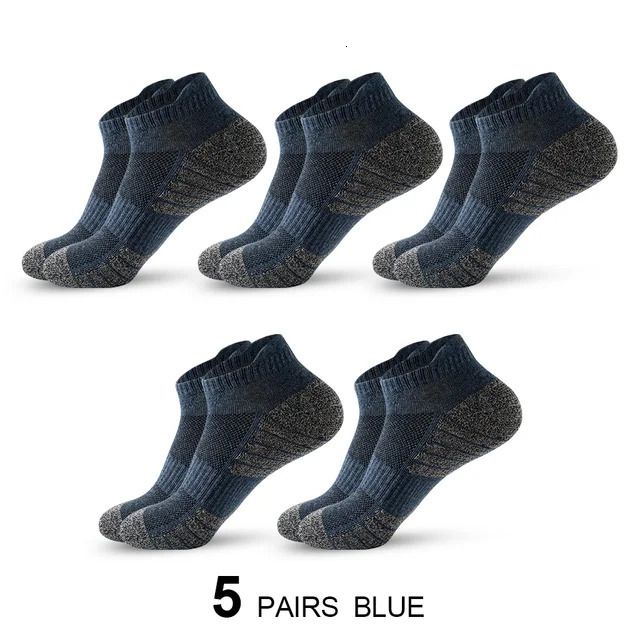 5 pairs blue