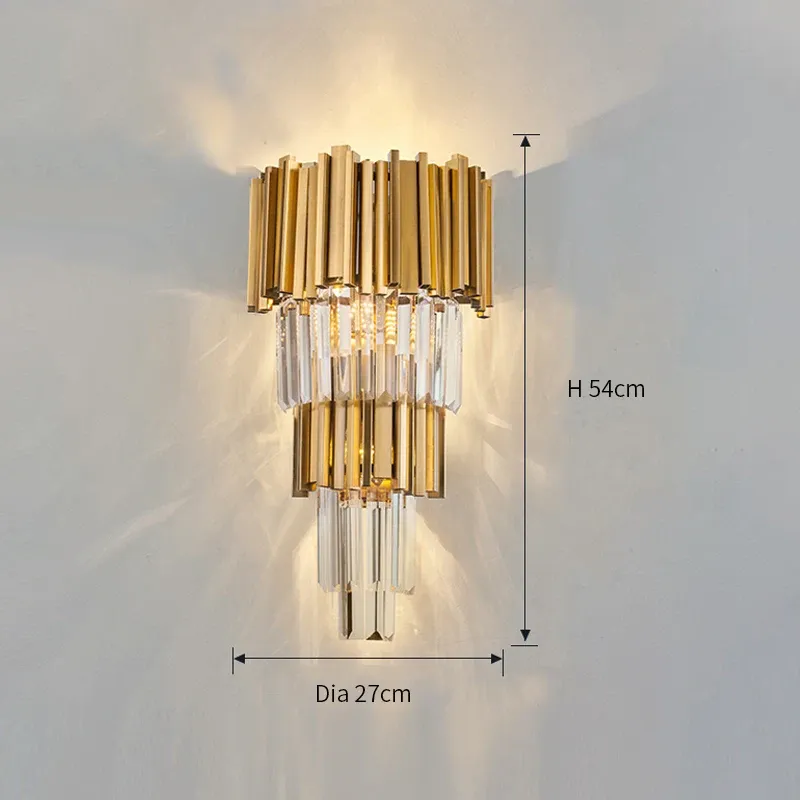 Varm vit (2700-3500K) dia27xh54cm