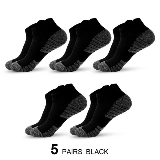 5 pairs black