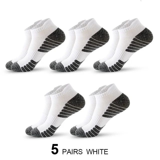 5 pairs white