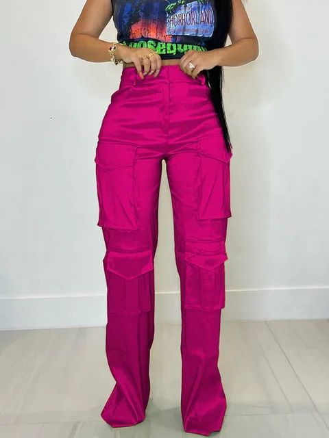 pantalon rouge rose