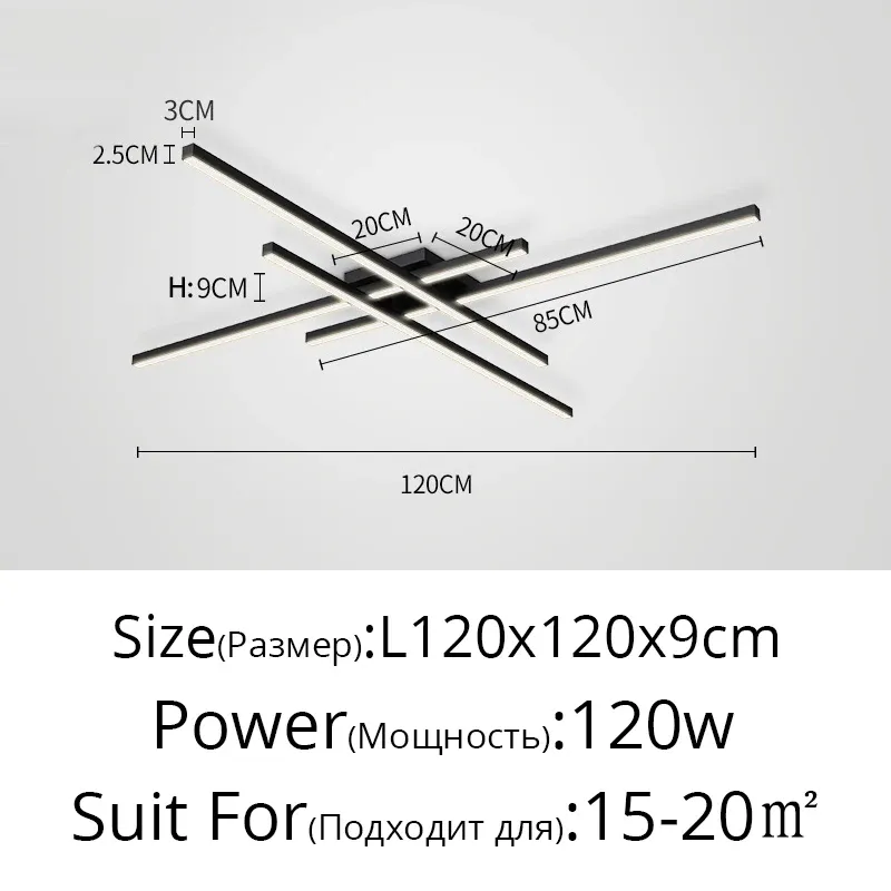 Varm vit ingen avlägsen svart 4 huvuden 120 cm