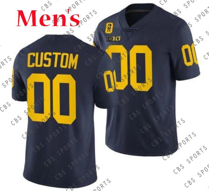 Herren Navy mit 42 Patch