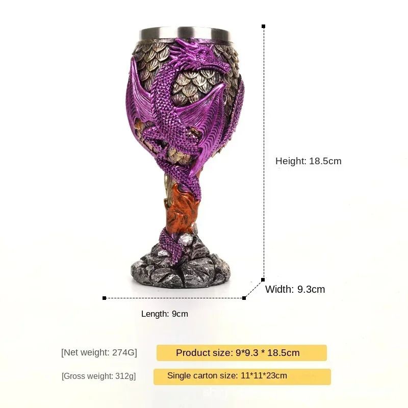 red dragon goblet