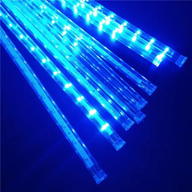 Blue-50cm-8 Tubes-EU Plug