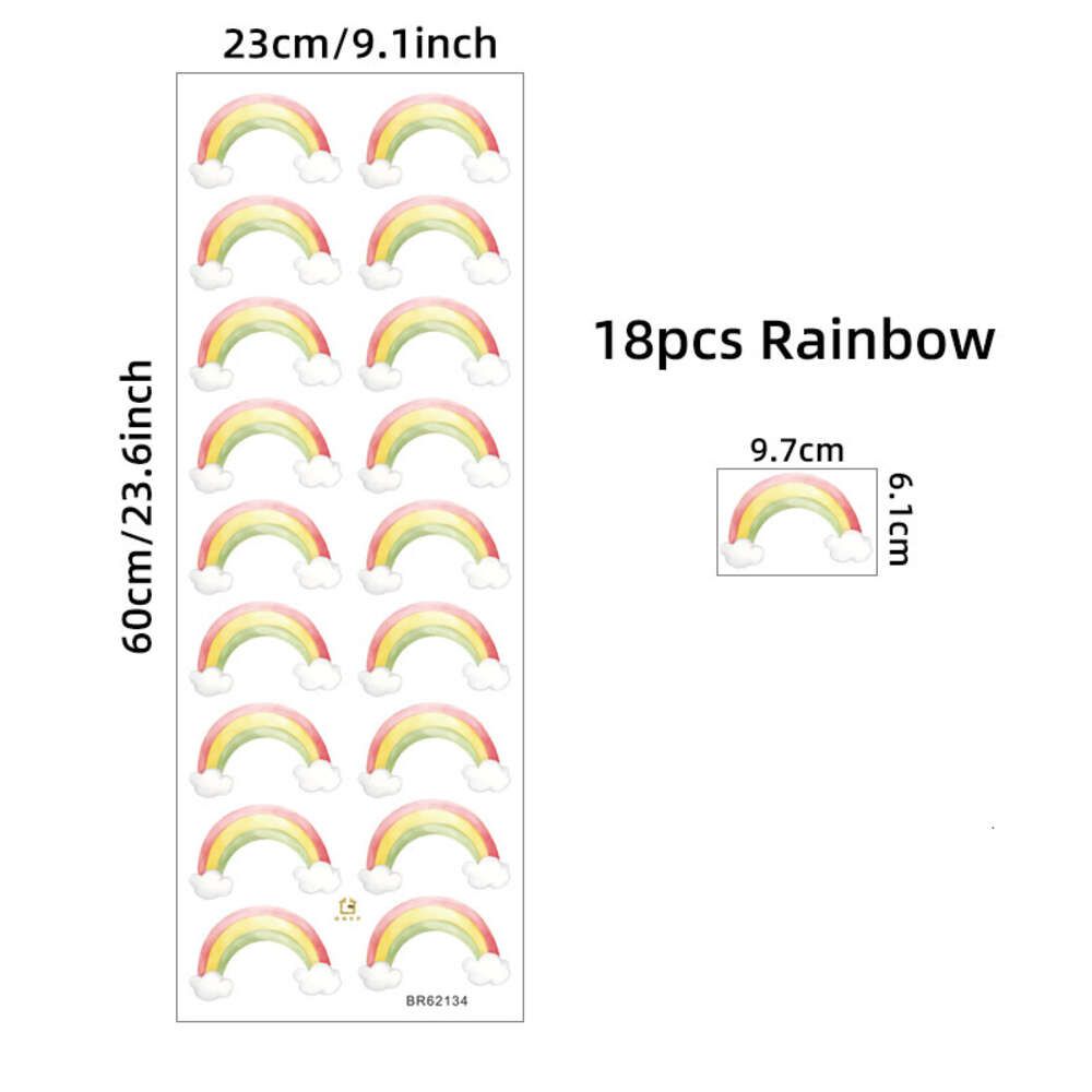 18 Stück Regenbogen