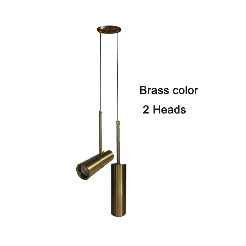 Warm White Brass 2 Heads