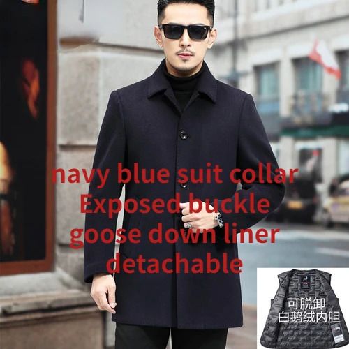 navy blue suit colla