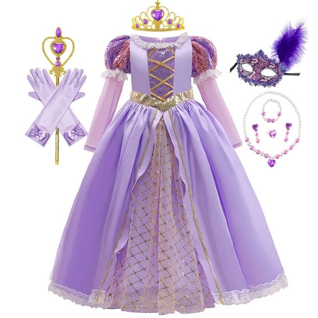 rapunzel dress e