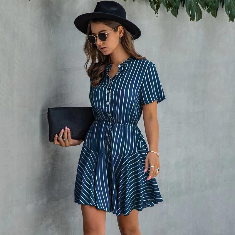 Dark Blue Stripes