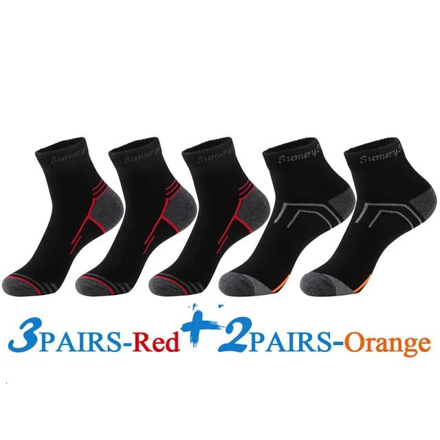 3pairs red-2p orange