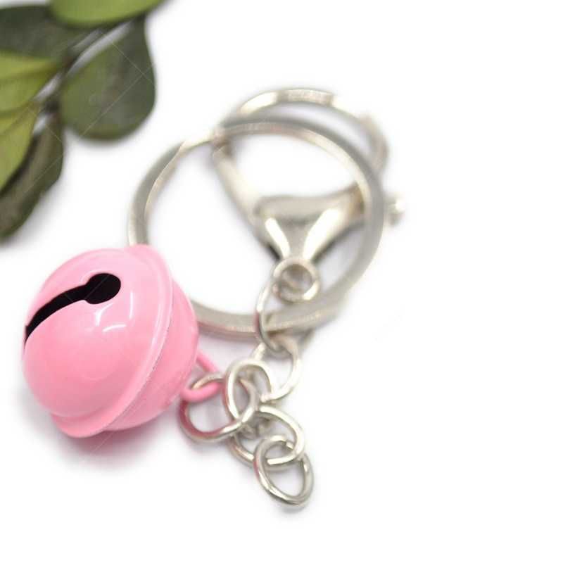 Pink-22 Kette mit Glocke und Hummerschnalle