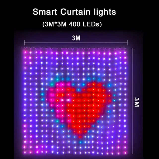 Plug de 3x3m 400leds-AU