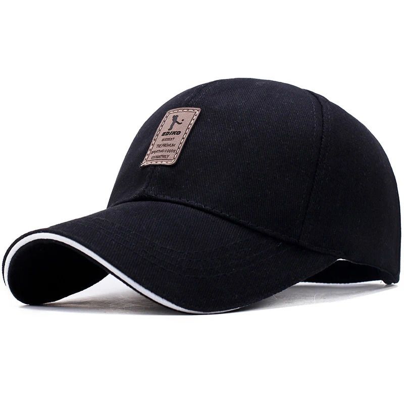 black-white cap
