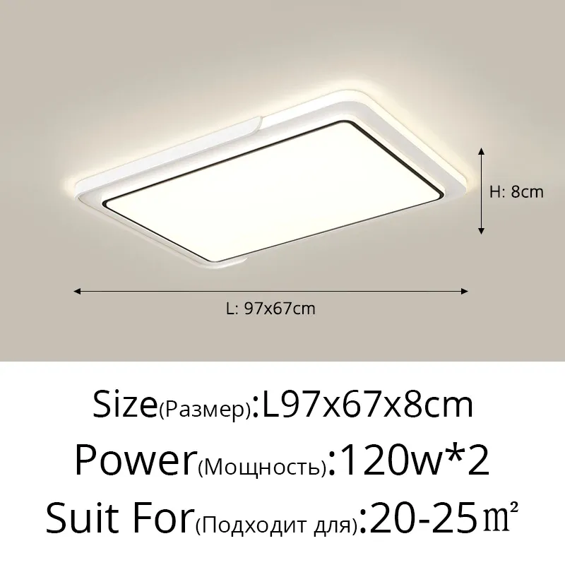 3 färger ingen fjärr A0100 L97X67CM 120W