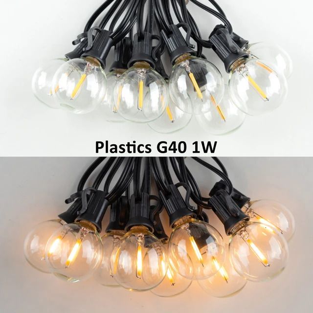 Plast G40 1W-US Plug-15M 25Bulbs