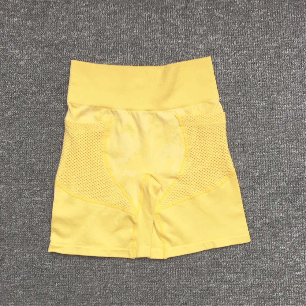 yellow shorts