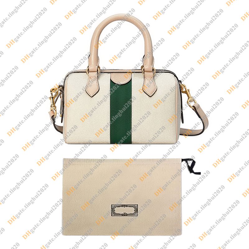 21.5cm Beige & White 1 / with Dust Bag