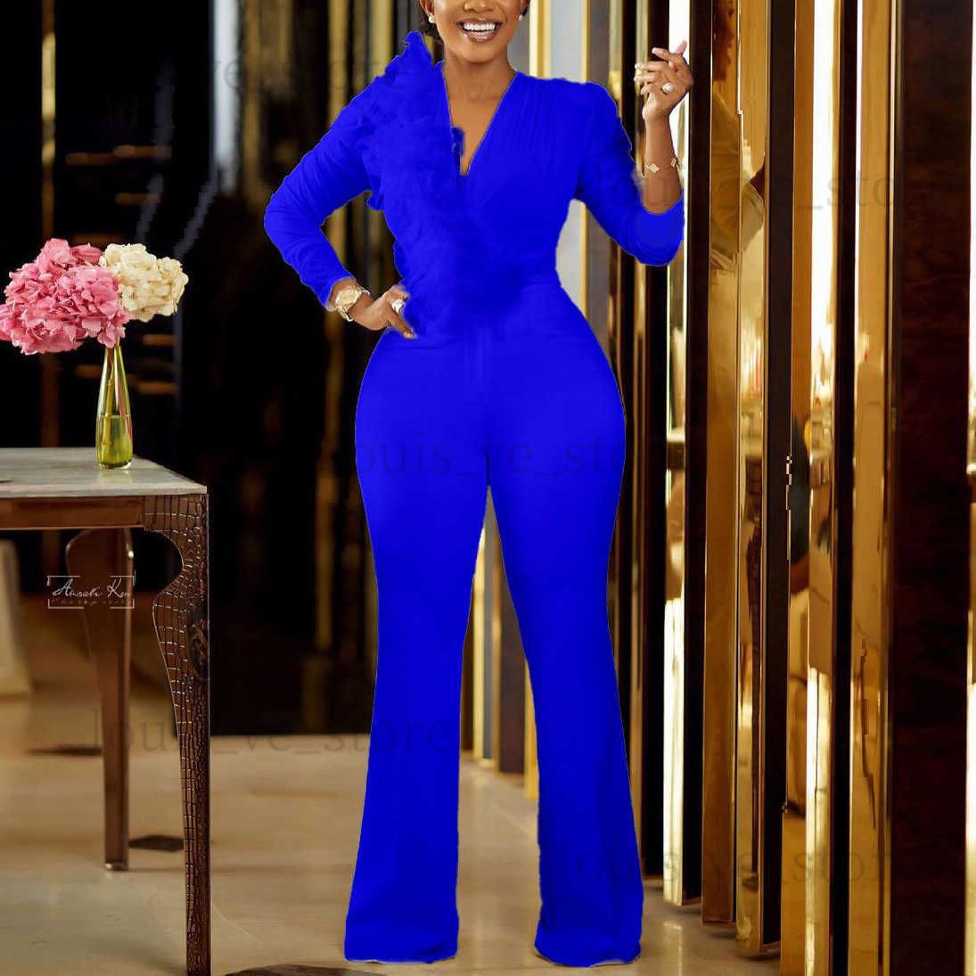 blue jumpsuits