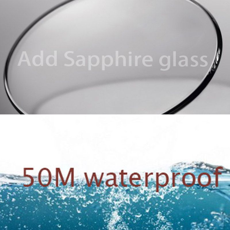 Waterproof+Sapphire glass