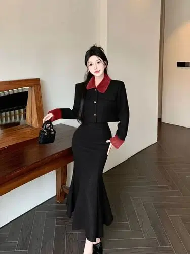 Ensemble noir 2pc