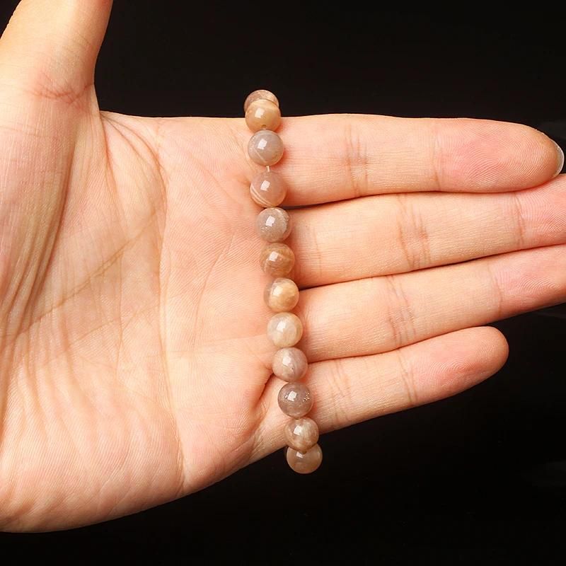 Perles de 6 mm, pierre de soleil de 17 cm à 6,69 pouces