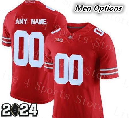 Men RED With 2024 Patch