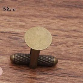 Antiker Bronze-8-mm-Sockel