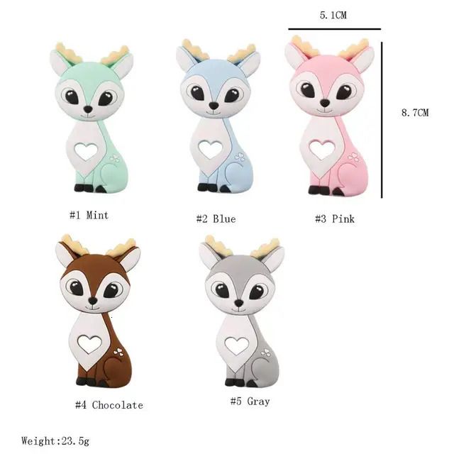 10pc mix deer