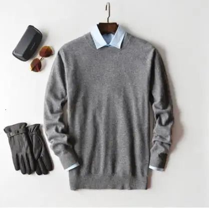 dark gray o-neck