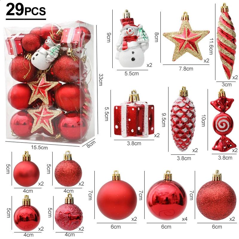 Red-29pcs