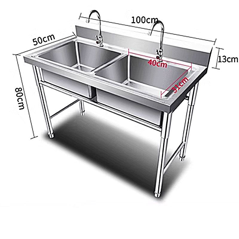 100*50*80 Dubbele tank