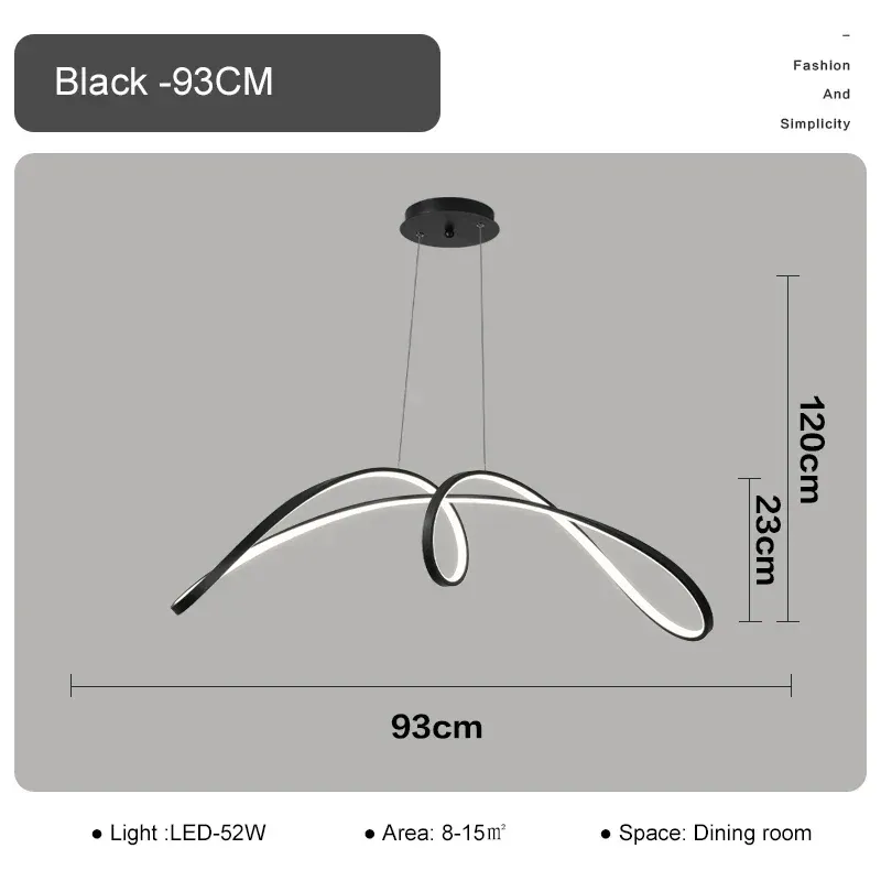 Lumière froide-NO RC 93cm-noir