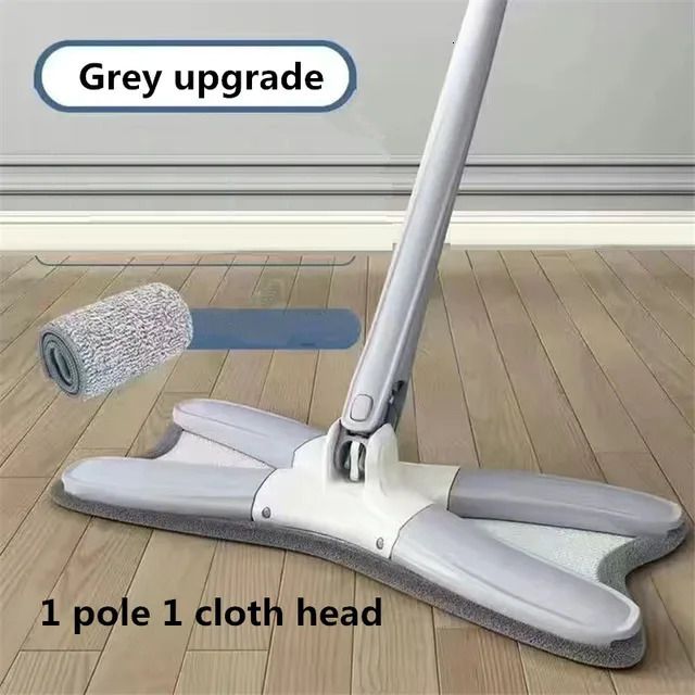 1GRAY MOP 1MOP PAD