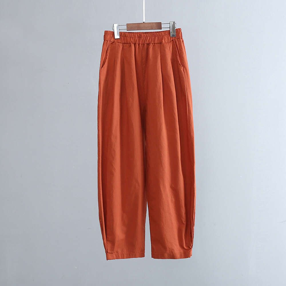 Pantalon orange (été fin)