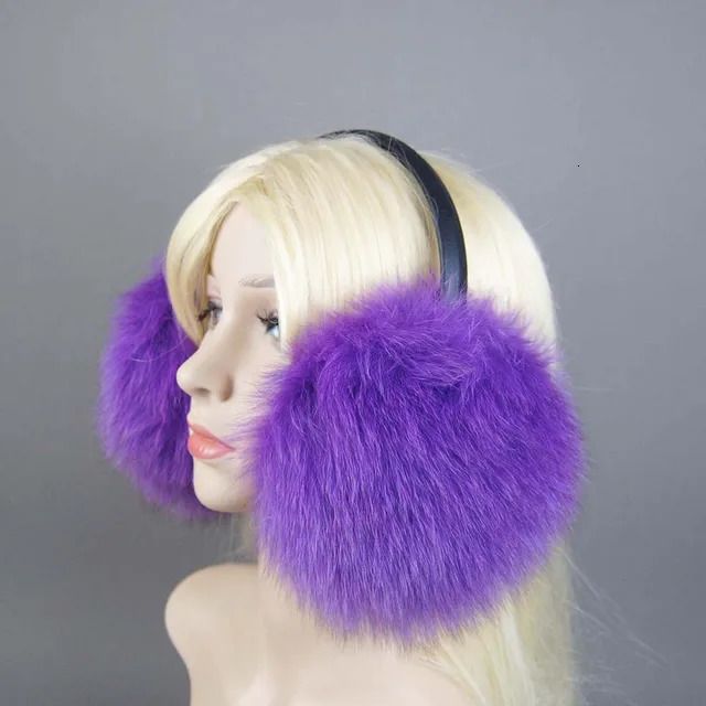 Purple Fox Fur