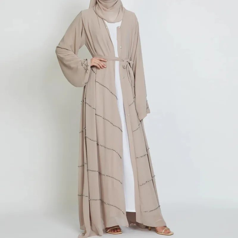 S Beige Abaya