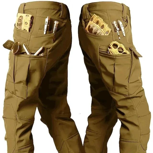 khaki broek