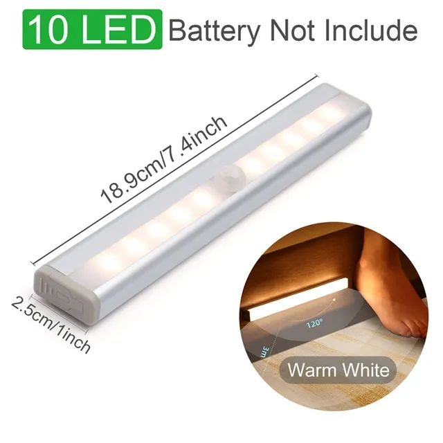 10 LEDs Warm Light