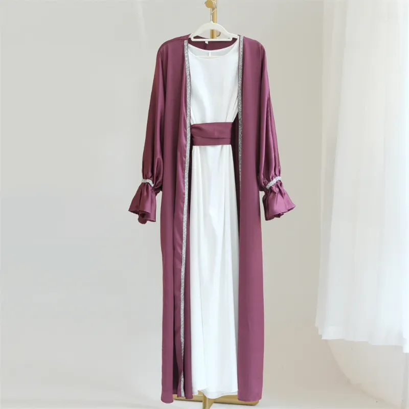 S Solo Abaya viola