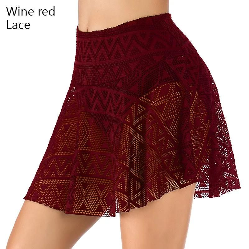 Wine red Lace