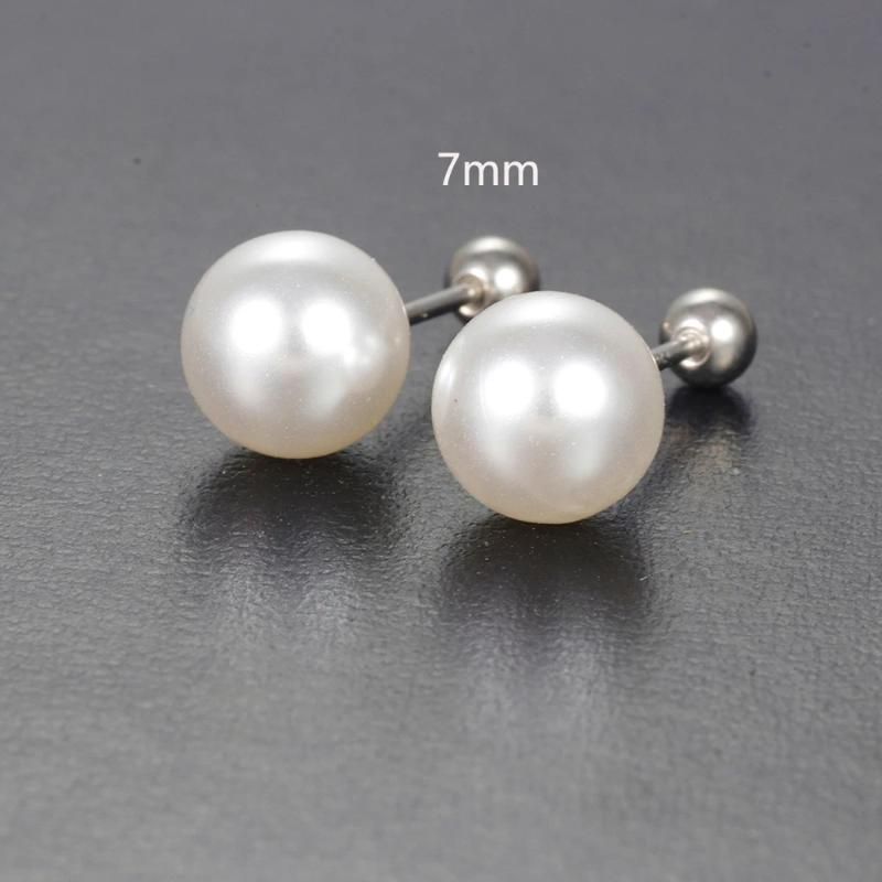 7mm-Silver 2pcs