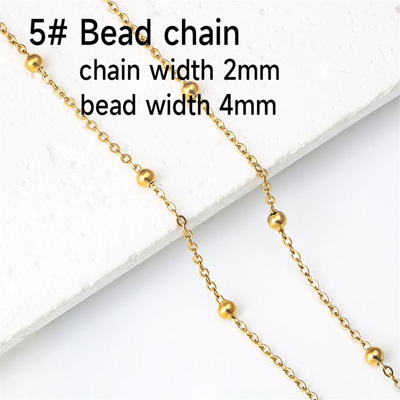 5# Perlenkette Länge 40+5cm