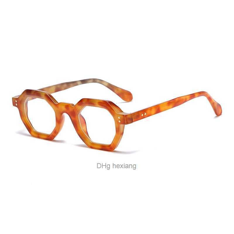 Yellow Tortoiseshell Frame Transparent