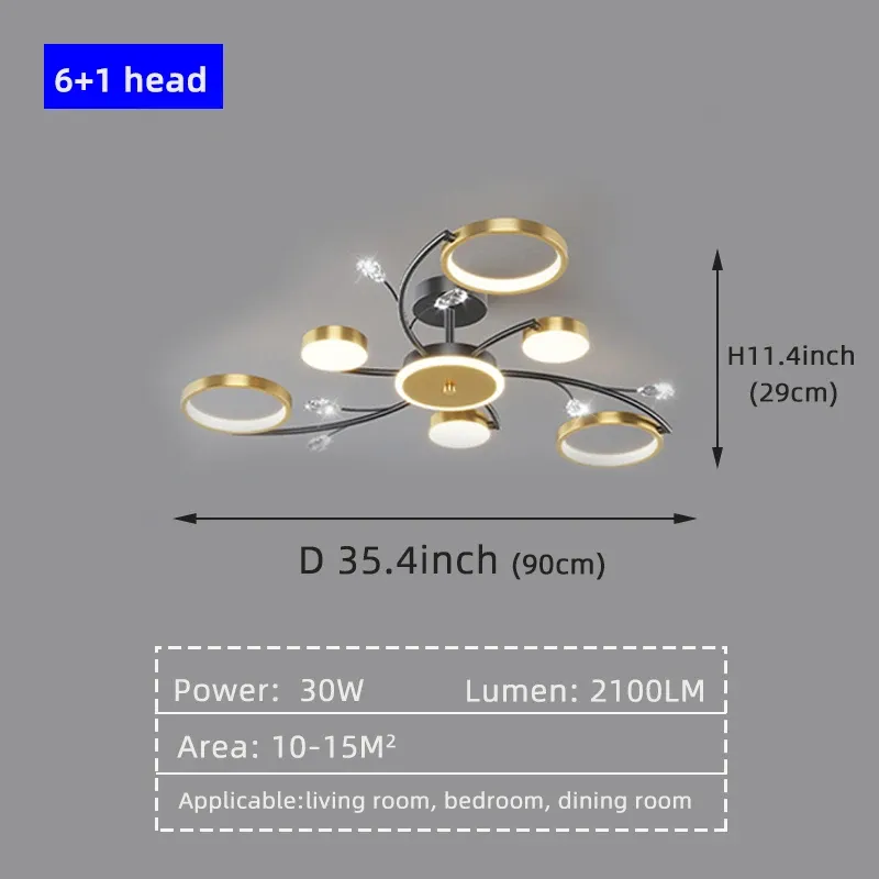 RC dimmable CHINE B 6 Têtes