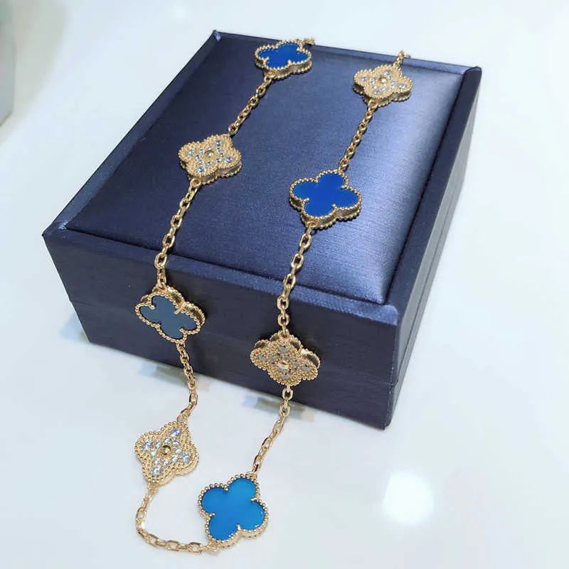 Blue Shell Diamond Gold