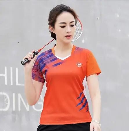 Frauen orange 1 Shirt