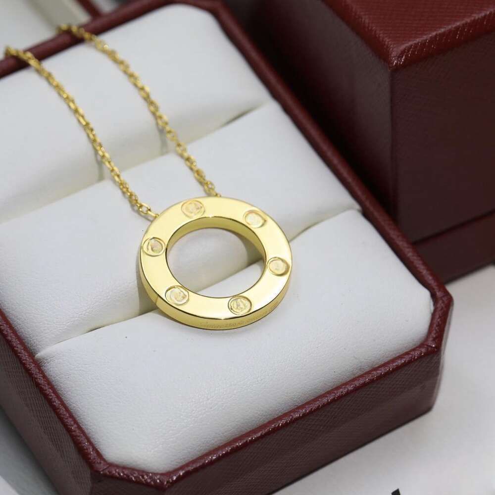 7.Gold Necklaces with box