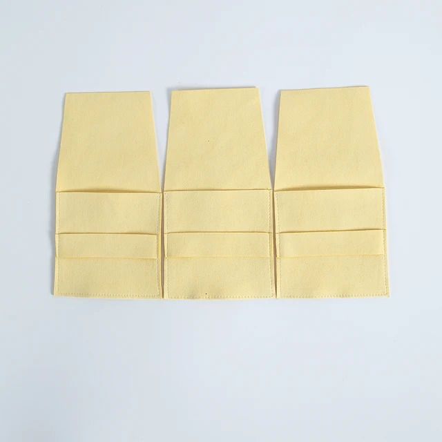 100pcs YELLO-6.2x6.2cm